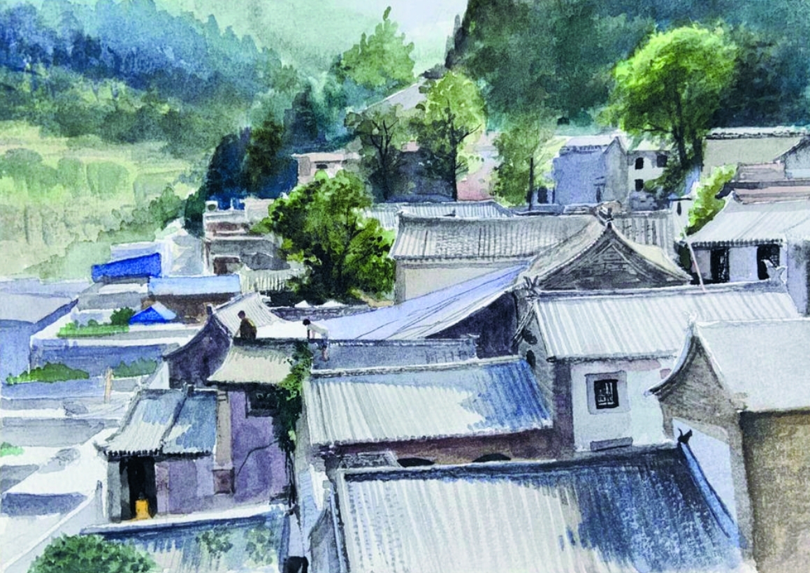 ​泼翰墨绘山乡风采 挥椽笔书太行精神