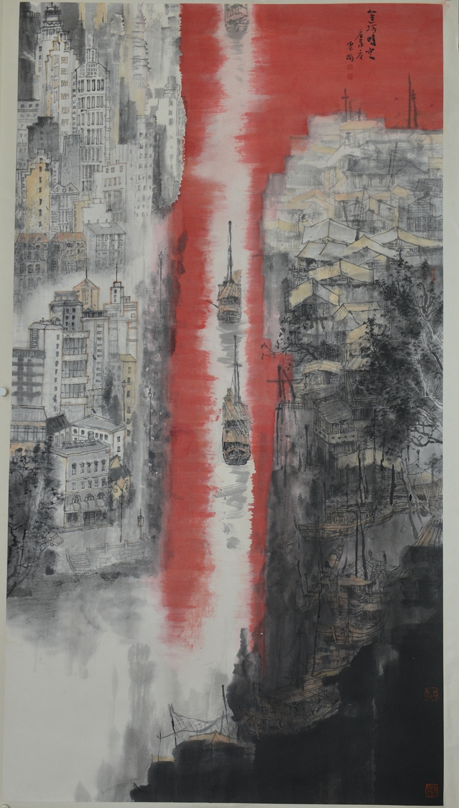9、《运河时空》180x90cm 2021年.JPG